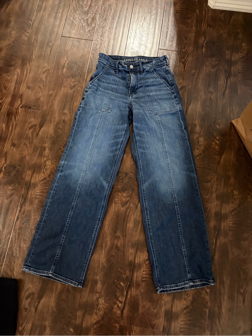 American Eagle Outfitters super high rise baggy wide leg